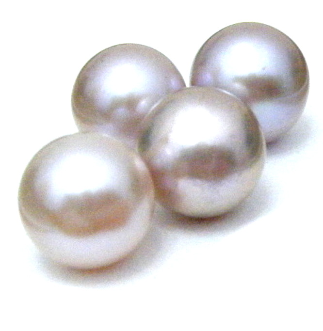Natural Colours 10.5mm Half Drilled Round Single Pearl